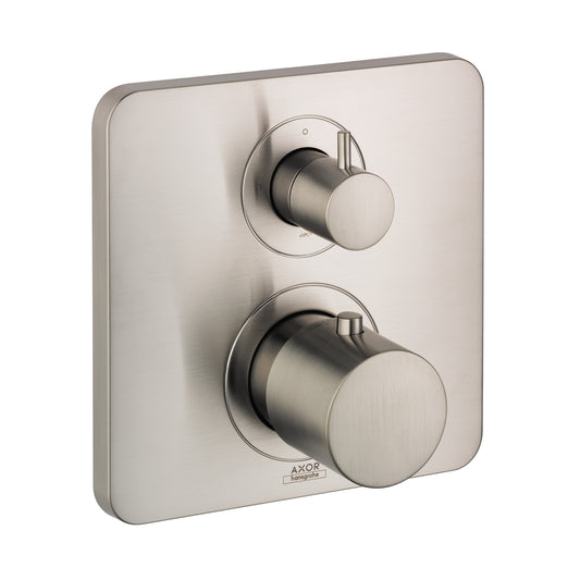 AXOR 34725821 Brushed Nickel Citterio M Modern Thermostatic Trim