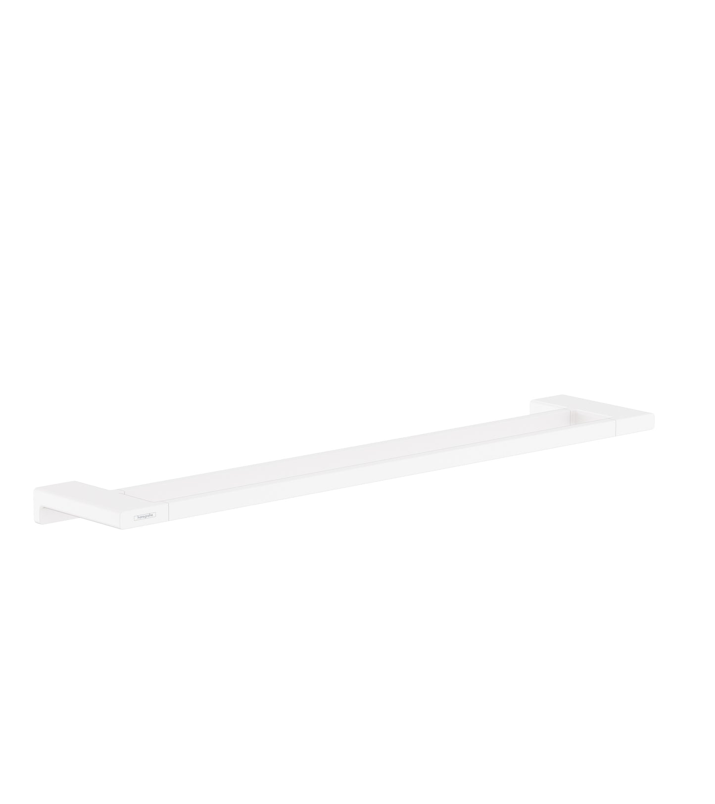 HANSGROHE 41743700 Matte White AddStoris Modern Towel Bar