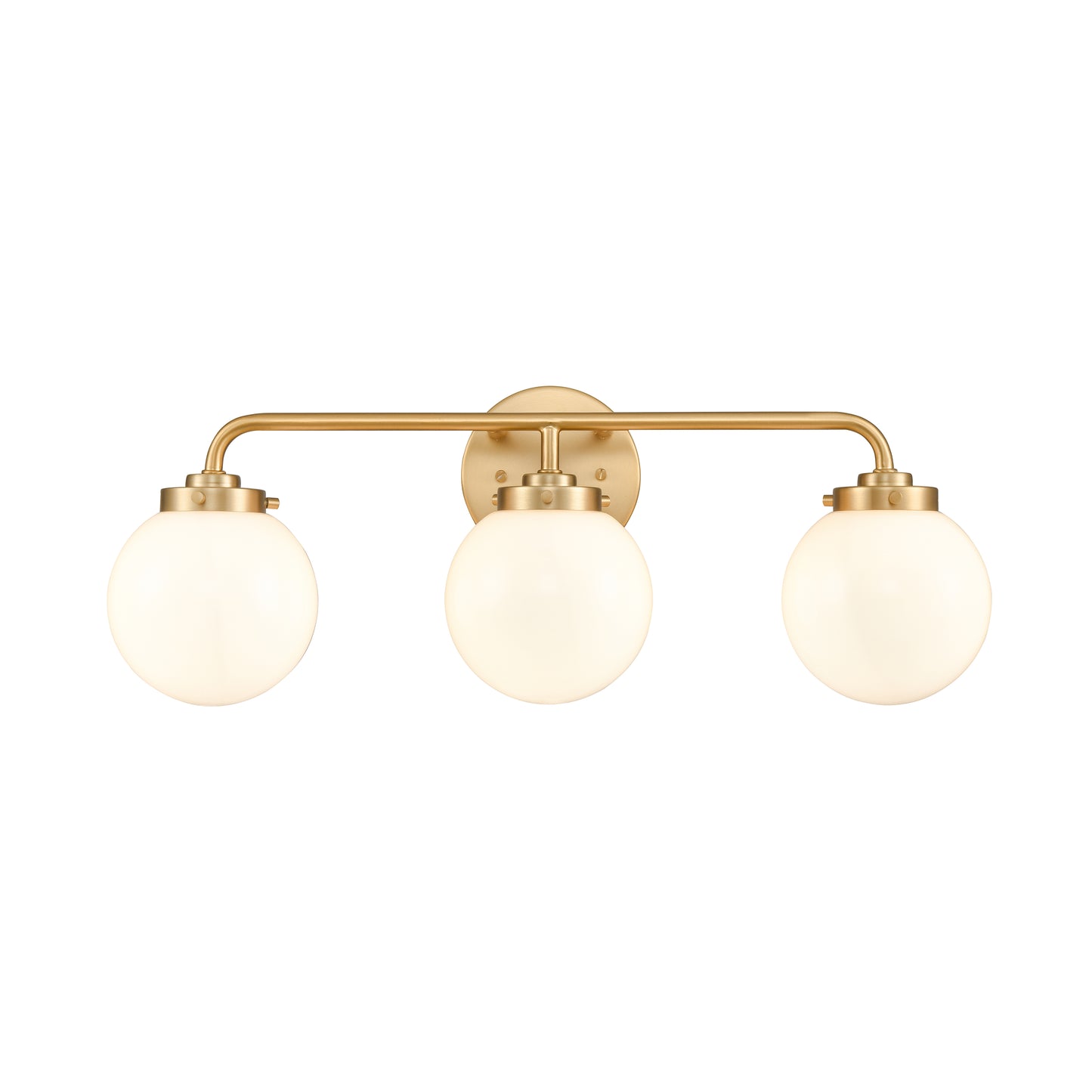 ELK SHOWROOM EC89974/3 Fairbanks 22.75'' Wide 3-Light Vanity Light - Brushed Gold and Opal