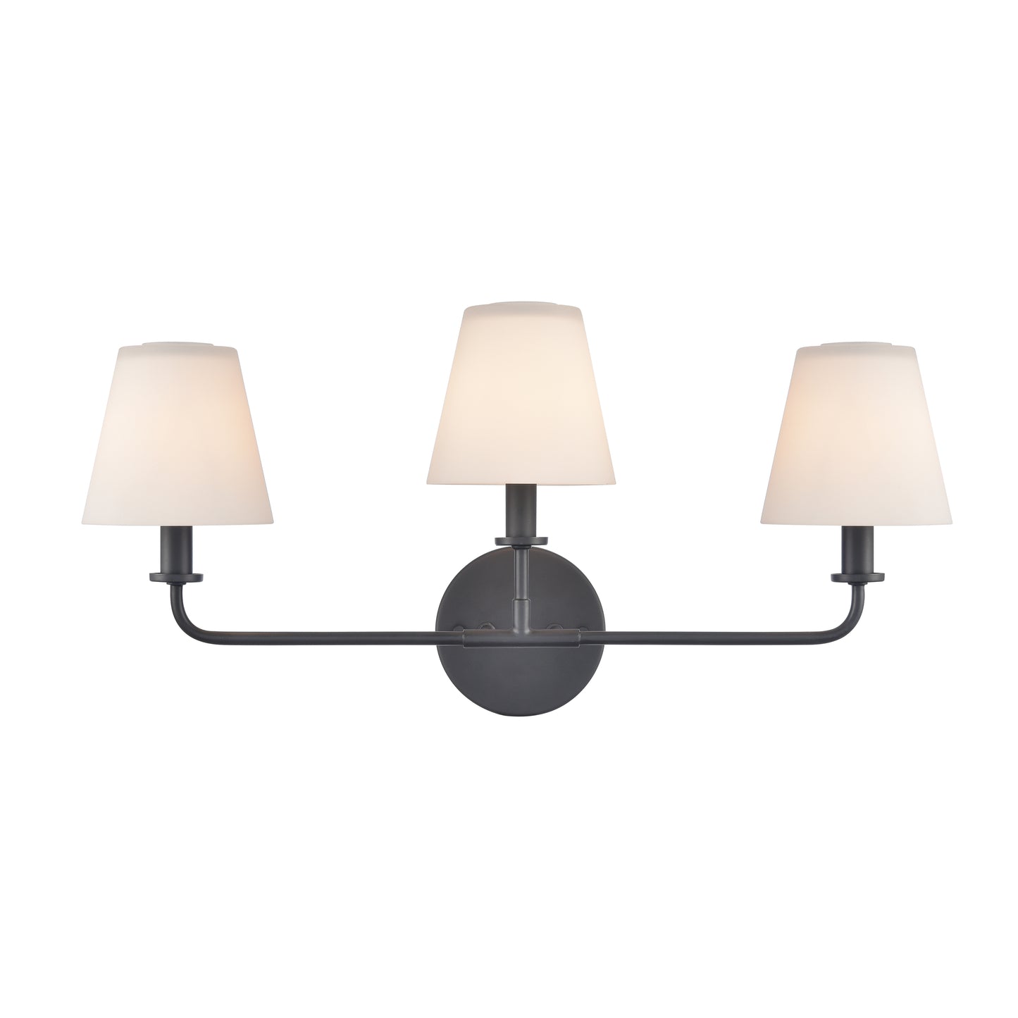 ELK SHOWROOM EC90034/3 Minerva 24'' Wide 3-Light Vanity Light - Matte Black