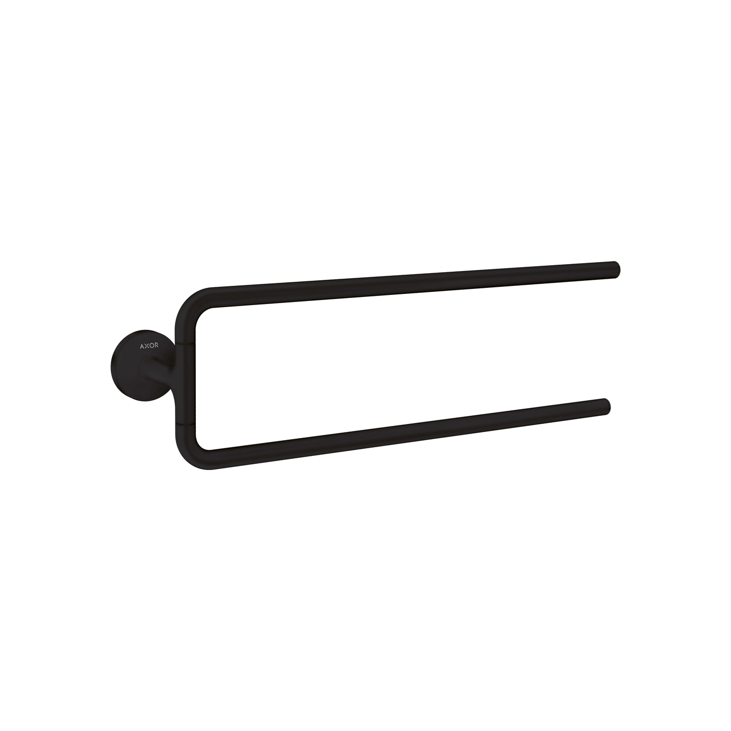 AXOR 42822670 Matte Black Universal Circular Modern Towel Bar