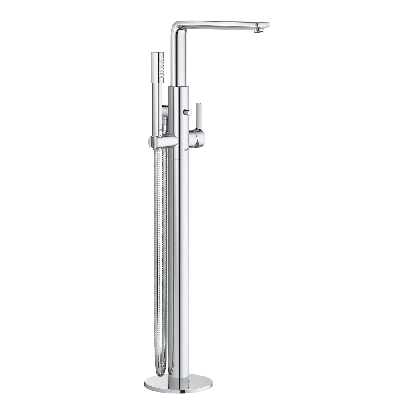 GROHE 23792001 Lineare Chrome Single-Handle Freestanding Tub Faucet with 1.75 GPM Hand Shower