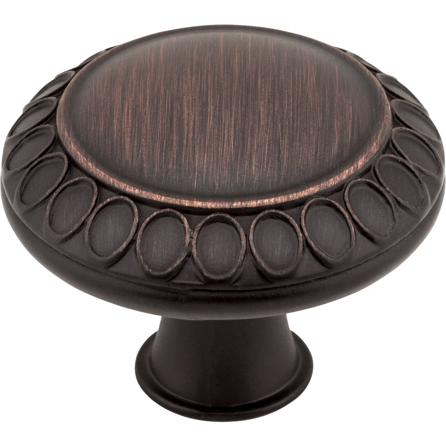 JEFFREY ALEXANDER 1977S-DBAC 1-3/8" Overall Length  Brushed Oil Rubbed Bronze Symphony Cabinet Knob