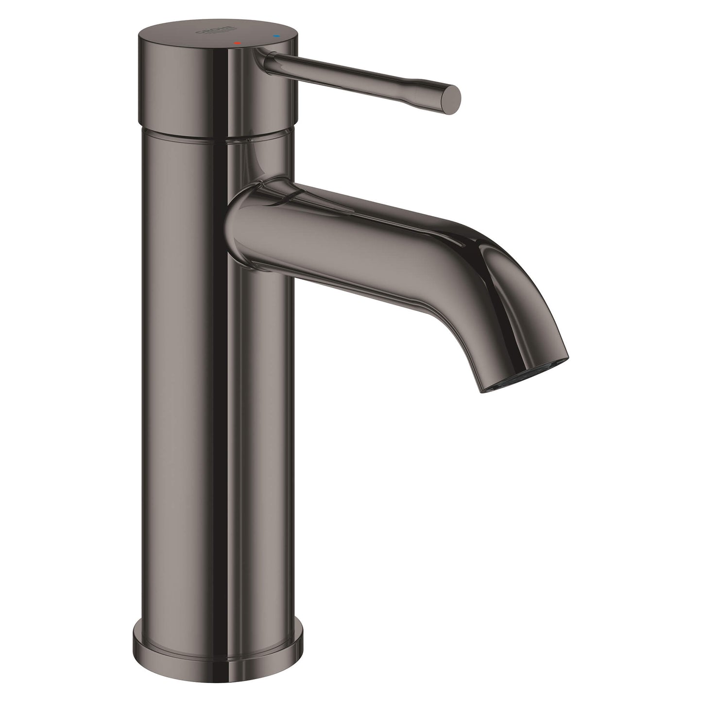 GROHE 23592A0A Essence New Hard Graphite Single Hole Single-Handle S-Size Bathroom Faucet 1.2 GPM