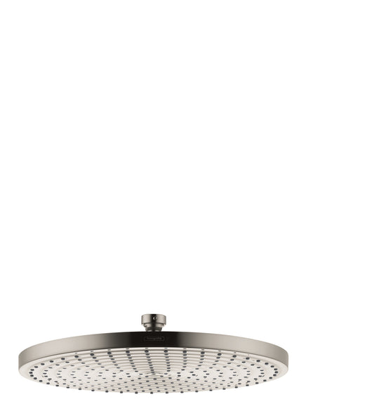 HANSGROHE 27493821 Brushed Nickel Raindance S Modern Showerhead 2.5 GPM