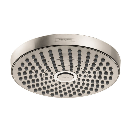 HANSGROHE 04388820 Brushed Nickel Croma Select S Modern Showerhead 1.8 GPM