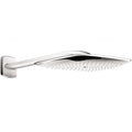 HANSGROHE 27437001 PuraVida Showerhead 400 1-Jet with Showerarm, 2.5 GPM in Chrome
