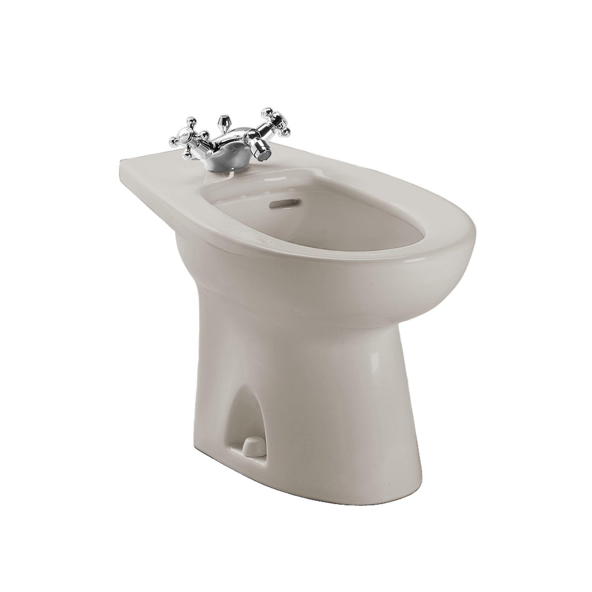 TOTO BT500AR#03 Piedmont Single Hole Deck Mounted Faucet Bidet , Bone