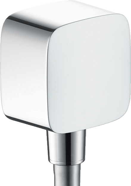 HANSGROHE 27414001 Chrome FixFit Avantgarde Wall Outlet