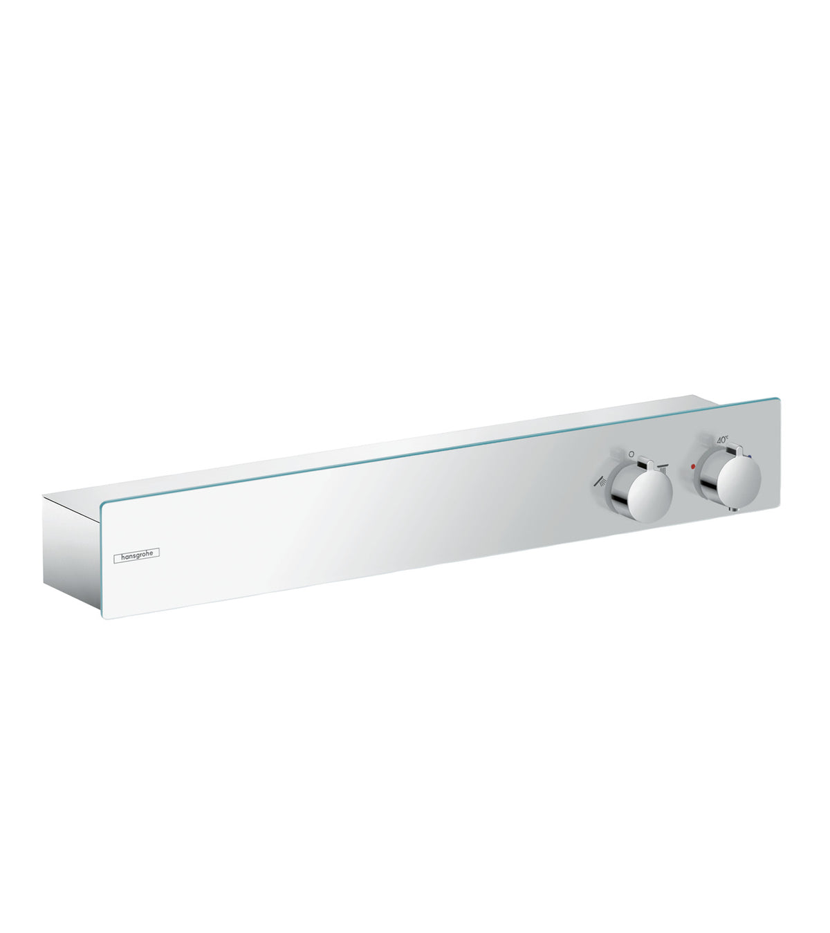 HANSGROHE 13108001 ShowerTablet Thermostatic Trim 600 for Exposed Installation for 2 Functions in Chrome