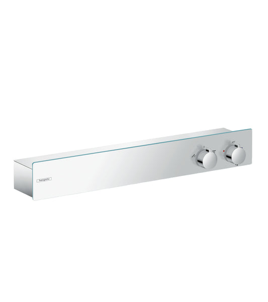HANSGROHE 13108001 ShowerTablet Thermostatic Trim 600 for Exposed Installation for 2 Functions in Chrome