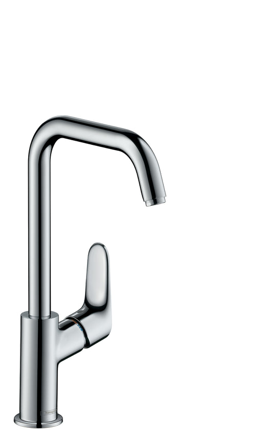 HANSGROHE 31609001 Chrome Focus Modern Single Hole Bathroom Faucet 1.2 GPM