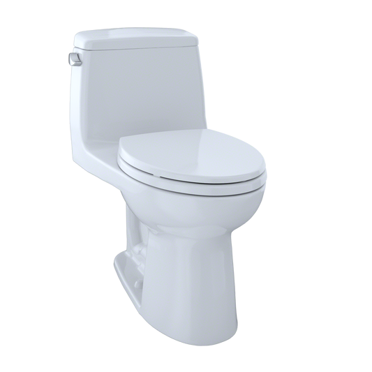 TOTO MS854114SG#01 UltraMax One-Piece Elongated 1.6 GPF Toilet with CEFIONTECT , Cotton White