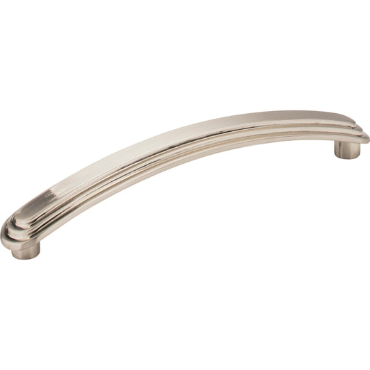 ELEMENTS 331-128SN 128 mm Center-to-Center Satin Nickel Arched Calloway Cabinet Pull