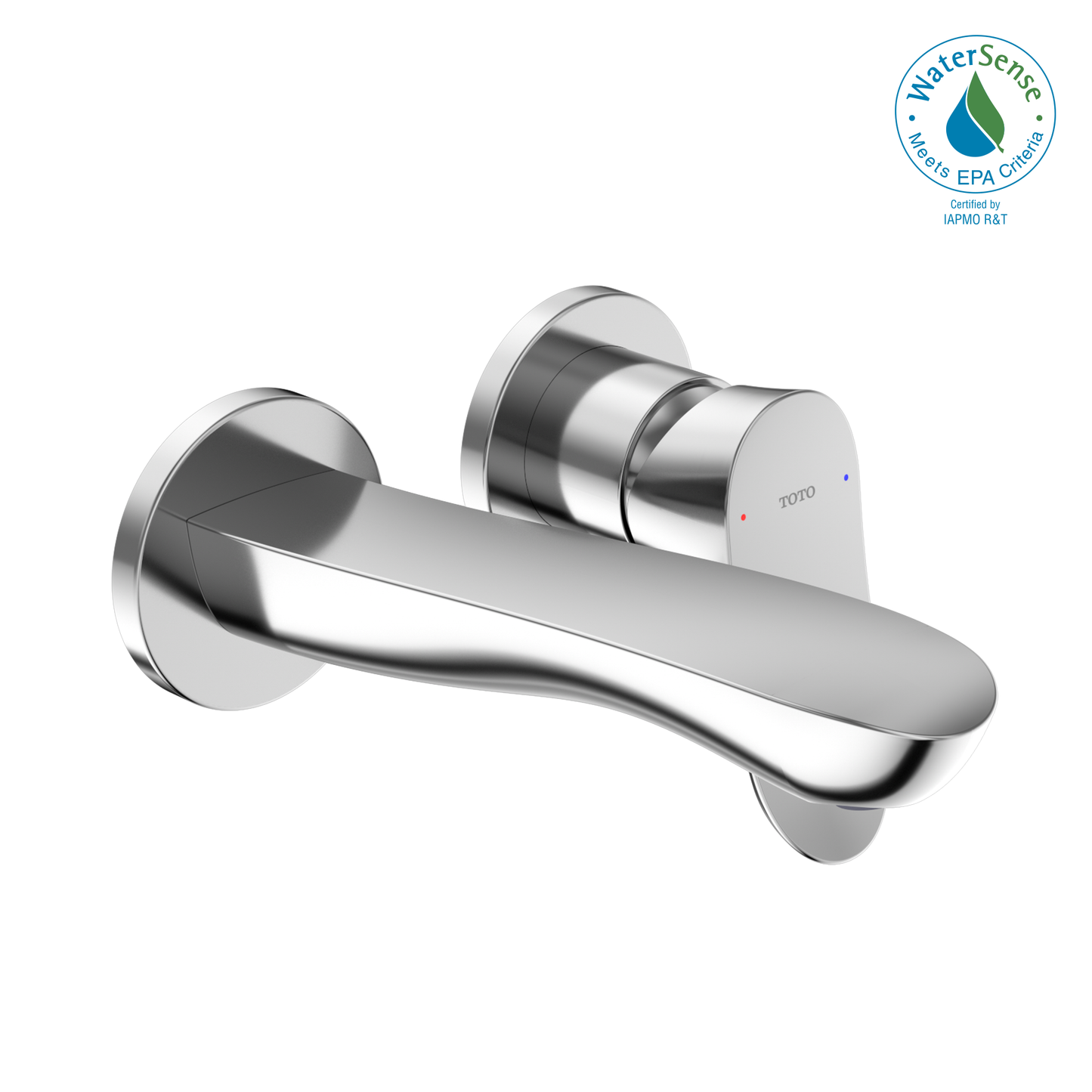 TOTO TLG01310UA#CP GO 1.2 GPM Wall-Mount Single-Handle Bathroom Faucet with COMFORT GLIDE Technology , Polished Chrome