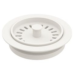 MOEN GGA61W Black Disposer Flange - White Wood