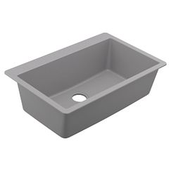 MOEN GGR3026B Granite Series Granite granite single bowl dual mount sink