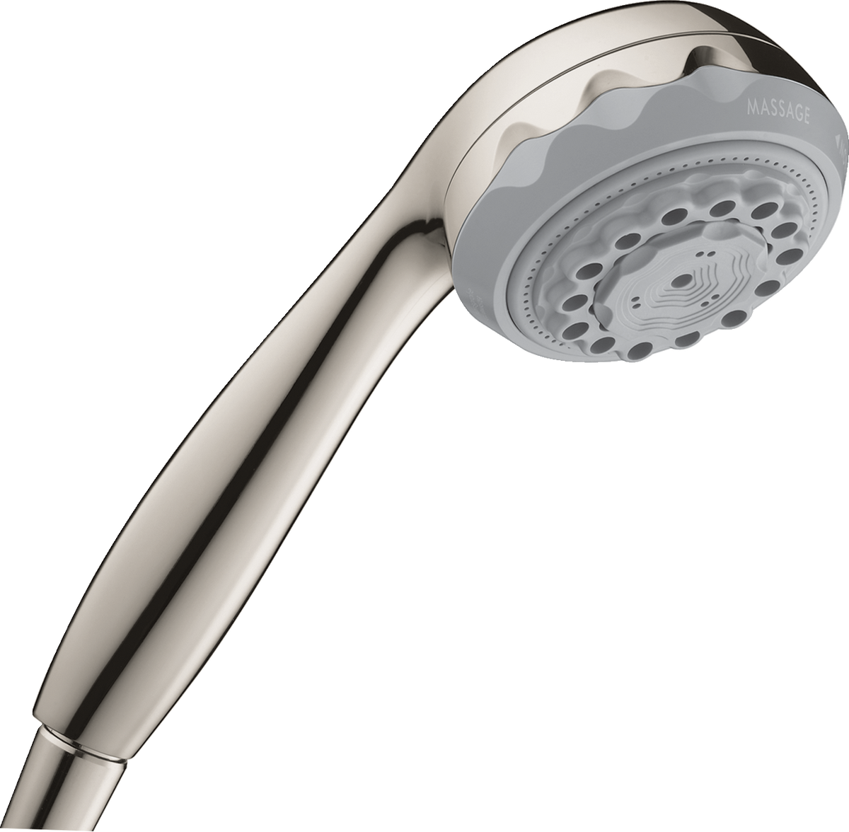 HANSGROHE 28525831 Clubmaster Handshower 3-Jet, 2.5 GPM in Polished Nickel