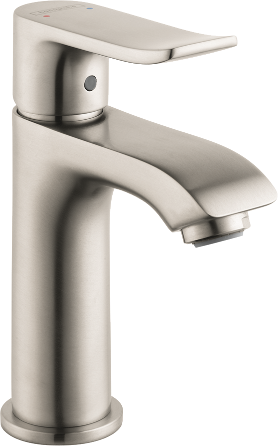 HANSGROHE 31088821 Brushed Nickel Metris Modern Single Hole Bathroom Faucet 1.2 GPM