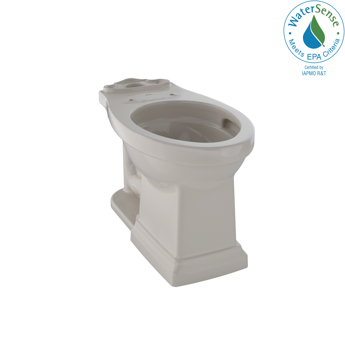 TOTO C404CUFG#03 Promenade II Universal Height Toilet Bowl with CEFIONTECT , Bone