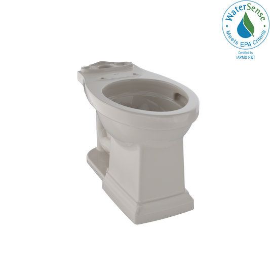 TOTO C404CUFG#03 Promenade II Universal Height Toilet Bowl with CEFIONTECT , Bone