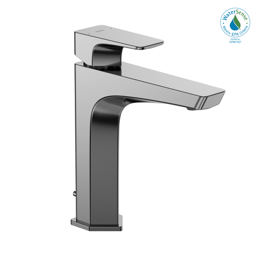 TOTO TLG07303U#CP GE 1.2 GPM Single Handle Semi-Vessel Bathroom Sink Faucet with COMFORT GLIDE Technology , Polished Chrome