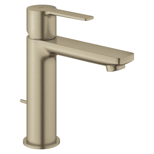 GROHE 23794ENA Lineare Brushed Nickel Single Hole Single-Handle S-Size Bathroom Faucet 1.2 GPM