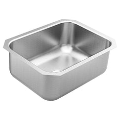 MOEN GS18190 1800 Series 23.5 X 18.25 Stainless Steel 18 Gauge Single Bowl Sink In Satin Stainless