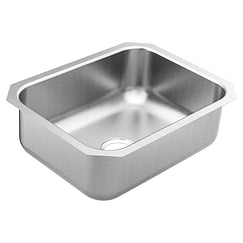 MOEN GS18191 1800 Series 23.5 X 18.25 Stainless Steel 18 Gauge Single Bowl Sink In Satin Stainless