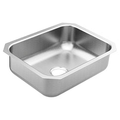 MOEN GS18192 1800 Series 23.5 X 18.25 Stainless Steel 18 Gauge Single Bowl Sink In Satin Stainless