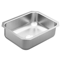 MOEN GS20192 2000 Series 23.5 X 18.25 Stainless Steel 20 Gauge Single Bowl Sink In Satin Stainless