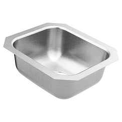 MOEN GS204502 2000 Series 14.5 x 12.5 stainless steel 20 gauge single bowl sink