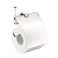 HANSGROHE 41508000 PuraVida Toilet Paper Holder with Cover in Chrome