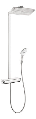 HANSGROHE 27112401 Raindance E Showerpipe 360 1-Jet, 2.5 GPM in White/Chrome