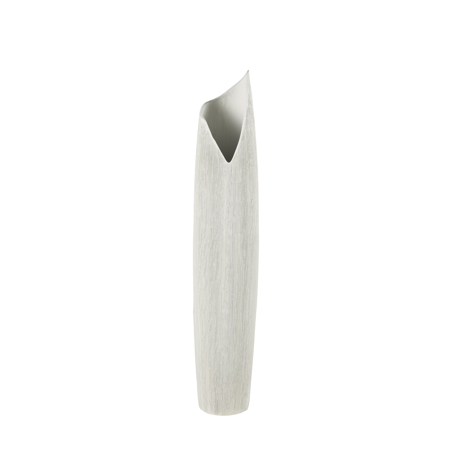 ELK SIGNATURE H0017-9740 Swerve Vase - Medium Off White