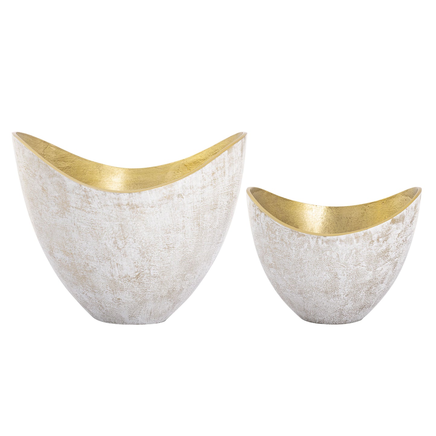 ELK SIGNATURE H0807-9270/S2 Hansen Bowl - Set of 2 White