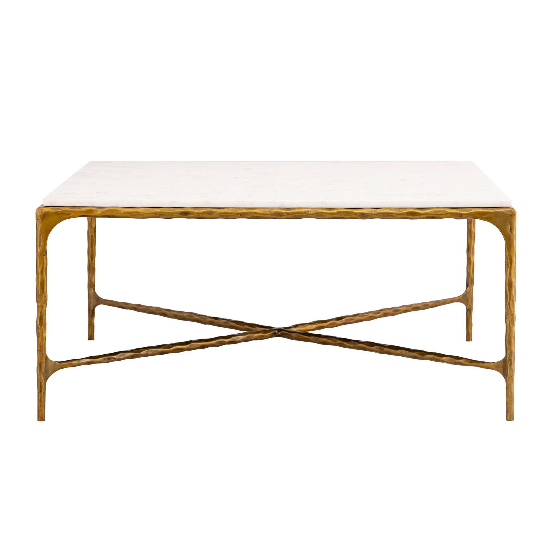 ELK SIGNATURE H0895-10645 Seville Forged Coffee Table - Antique Brass