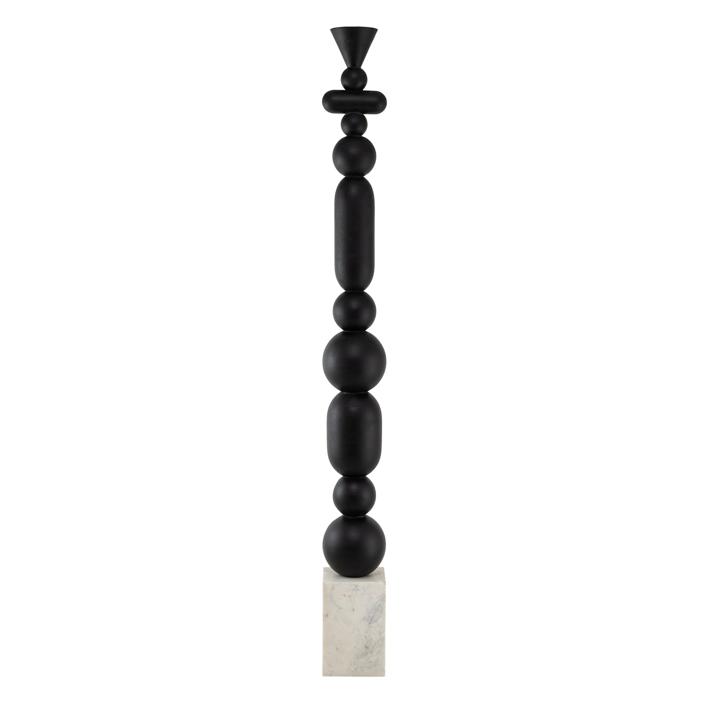 ELK SIGNATURE H0897-10958 Totem Floor Sculpture - Ebonized