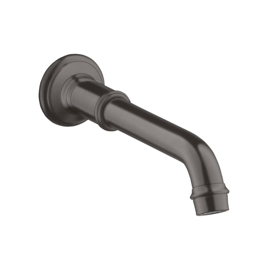 AXOR 16541341 Brushed Black Chrome Montreux Traditional Tub Spout