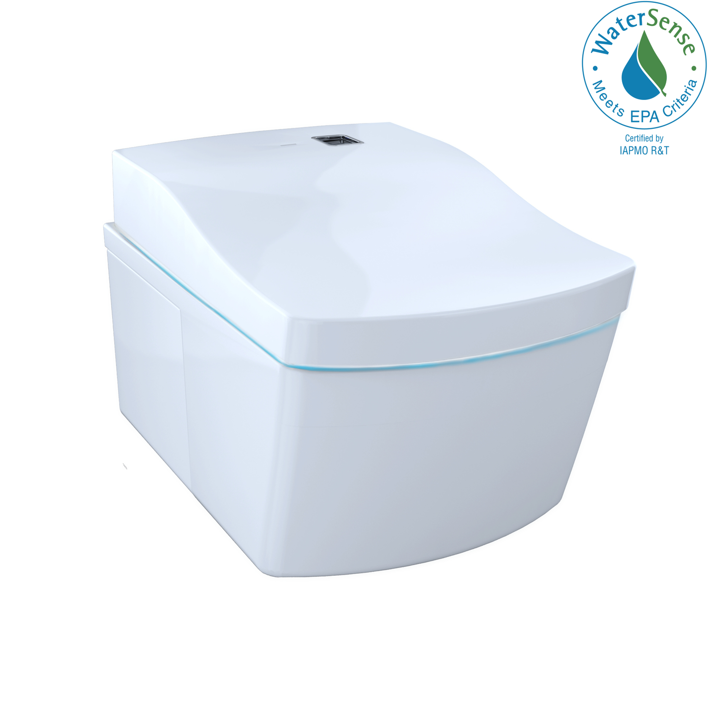 TOTO CWT996CEMFX#01 NEOREST AC Dual Flush 1.28 or 0.9 GPF Wall-Hung Toilet with Integrated Bidet Seat and Actilight , Cotton White