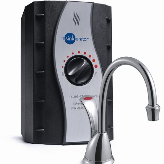 INSINKERATOR H-WAVEC-SS H WAVE Chrome Hot Water Dispenser-SS Tank