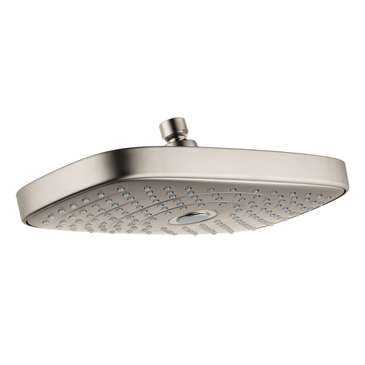 HANSGROHE 27387821 Brushed Nickel Raindance Select E Modern Showerhead 2.5 GPM