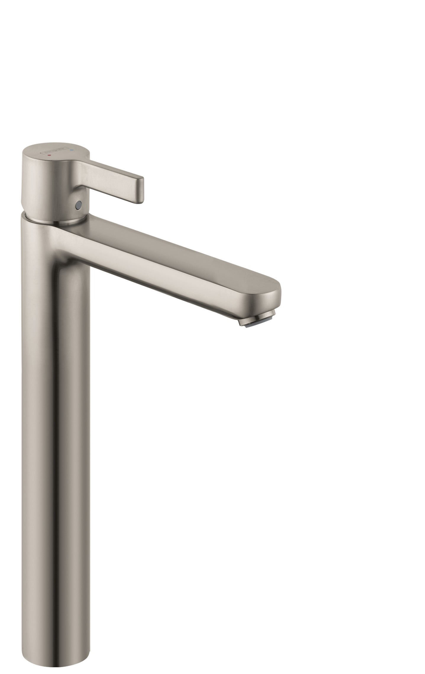 HANSGROHE 31020821 Brushed Nickel Metris S Modern Single Hole Bathroom Faucet 1.2 GPM