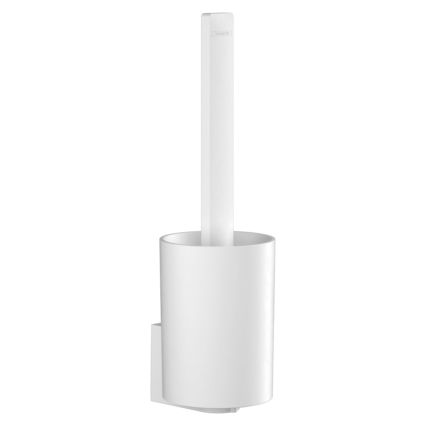 HANSGROHE 27927700 Matte White WallStoris Modern Toilet Brush