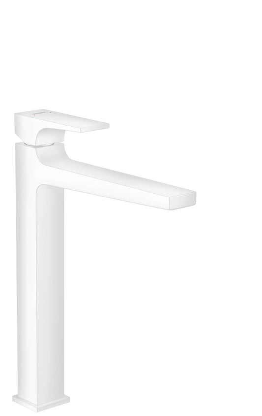 HANSGROHE 32513701 Matte White Metropol Modern Single Hole Bathroom Faucet 1.2 GPM