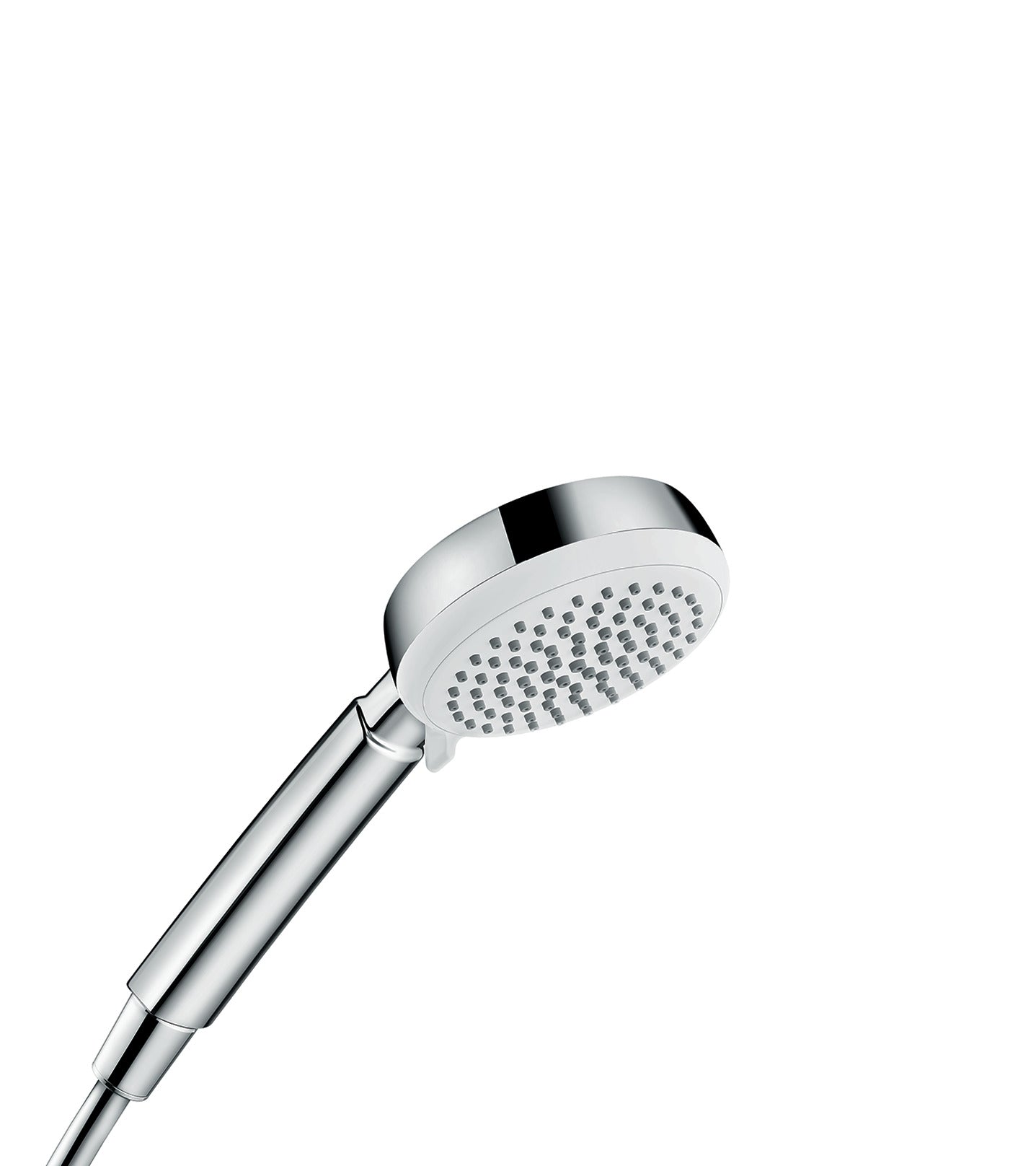 HANSGROHE 26827401 Crometta 100 Handshower Vario-Jet, 2.0 GPM in White/Chrome