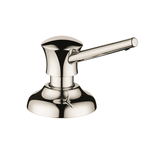 HANSGROHE 04540830 Polished Nickel Classic Soap Dispenser