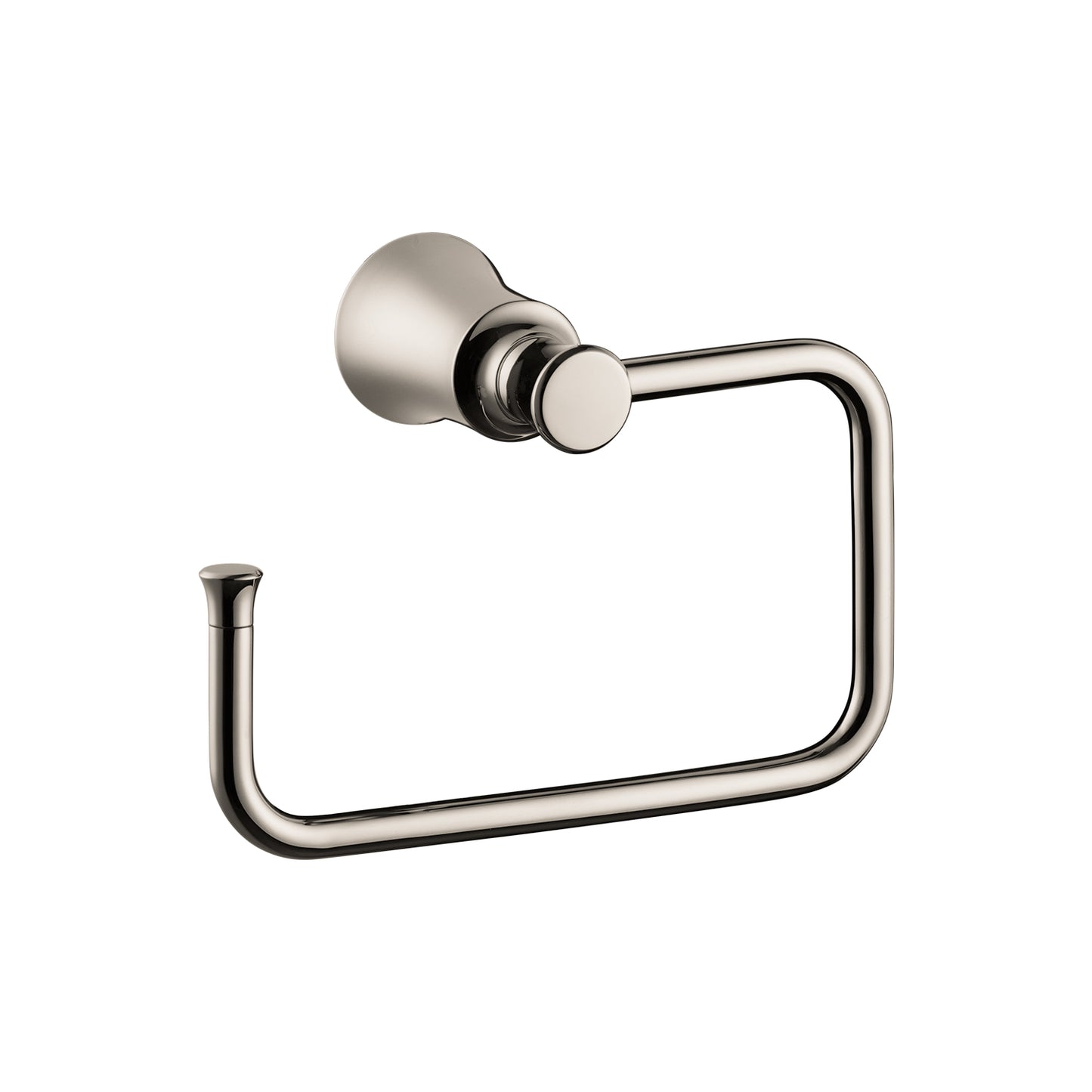 HANSGROHE 04786830 Polished Nickel Joleena Transitional Towel Ring