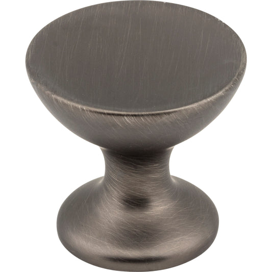 JEFFREY ALEXANDER 667S-BNBDL 1-1/16" Diameter Brushed Pewter Rae Cabinet Knob