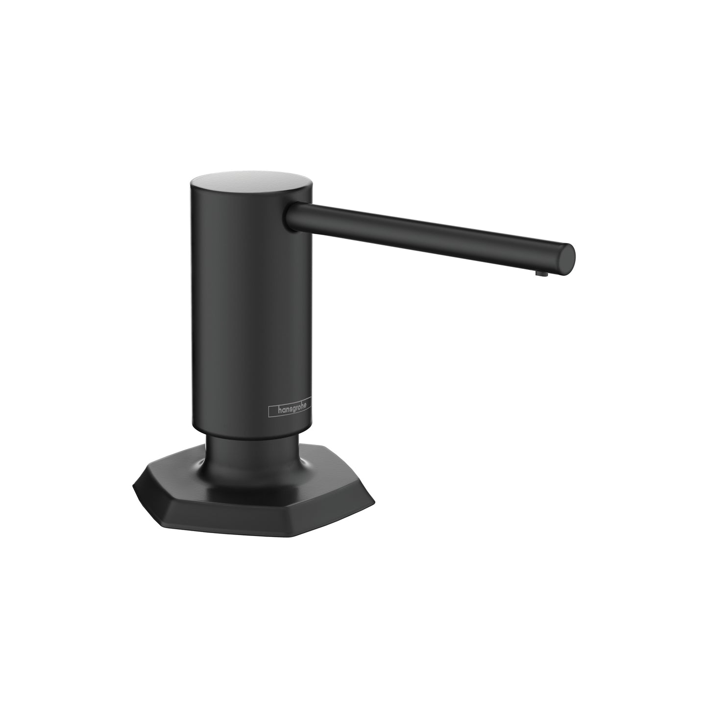 HANSGROHE 04857670 Matte Black Locarno Transitional Soap Dispenser